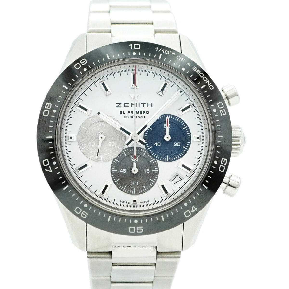 Pre-Owned Zenith Chronomaster 03.3100.3600 White Dial Men's Watch