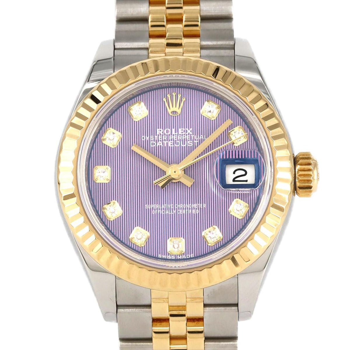 Pre-Owned Rolex Datejust 279173G SSxYG Automatic Watch, Random Number