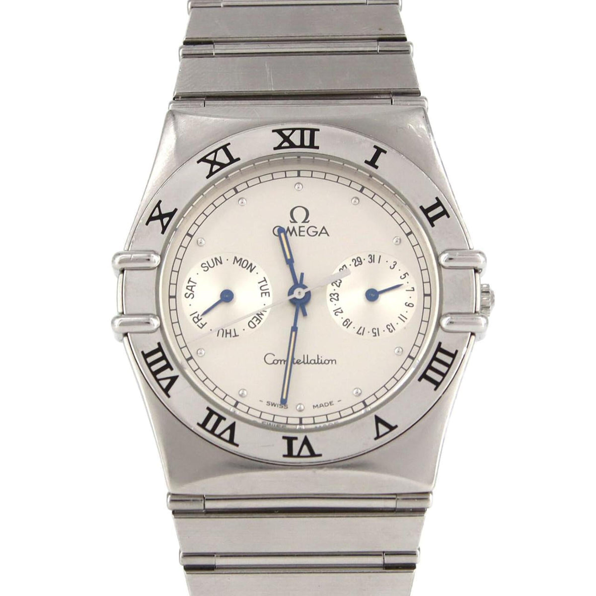 Pre-Owned Omega Constellation Day-Date 1520.30 Stainless Steel Quartz Watch