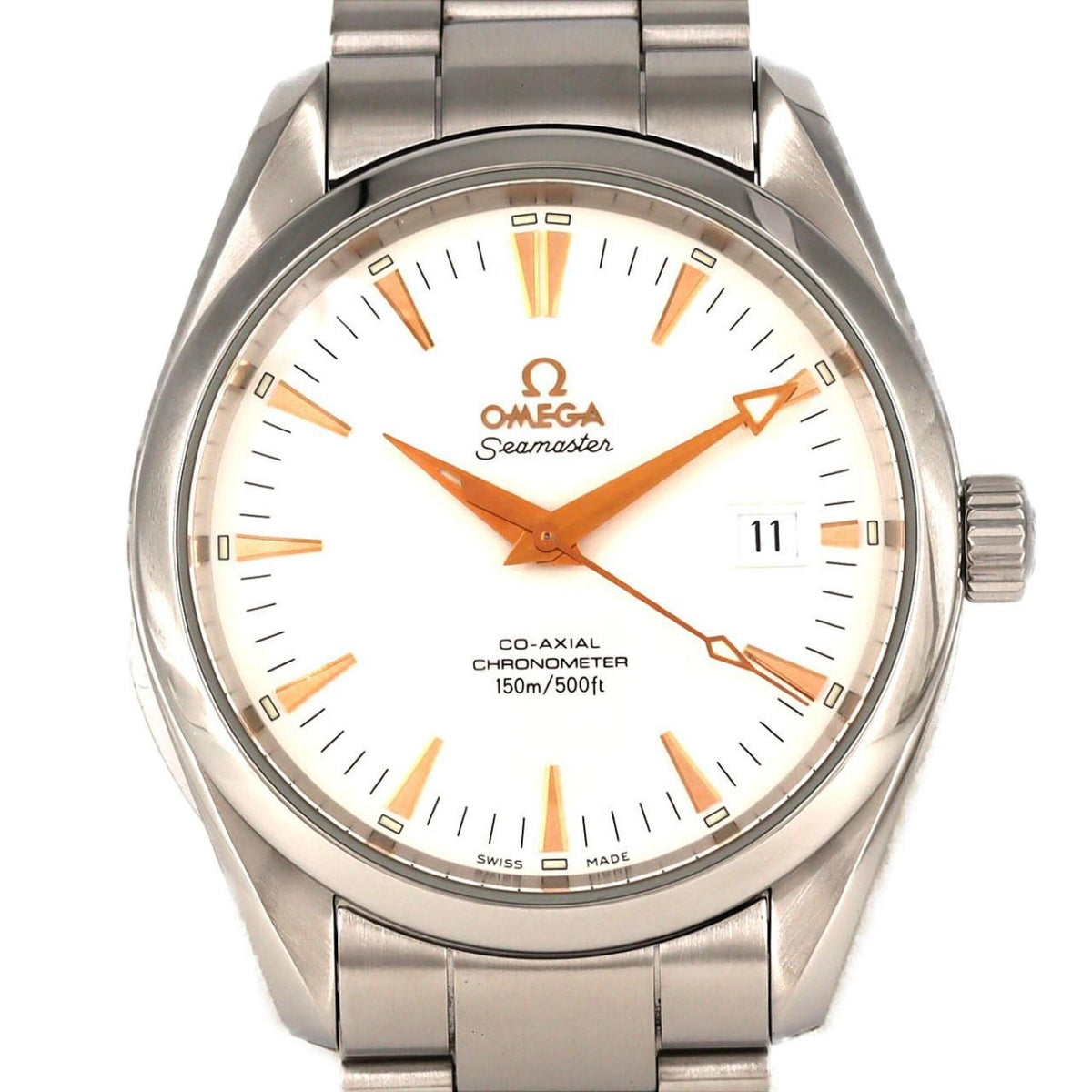 Pre-Owned Omega Seamaster Aqua Terra 2503.34 Stainless Steel Automatic Watch