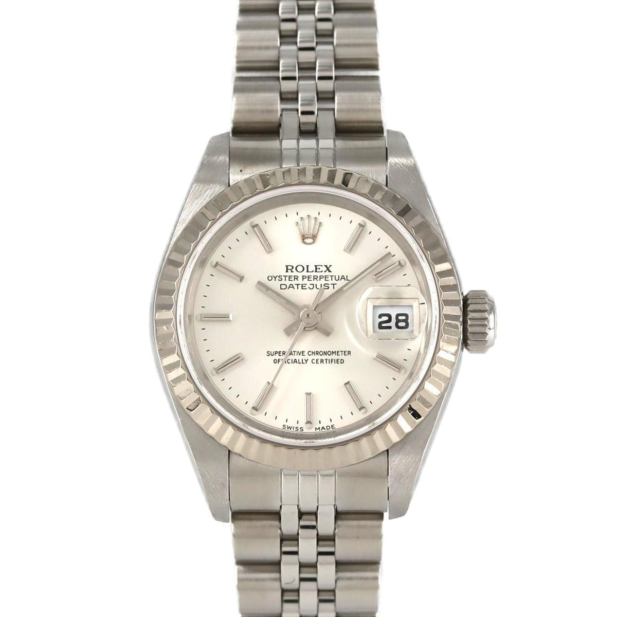 Pre-Owned Rolex Datejust 79174 SSxWG Automatic Watch P Series