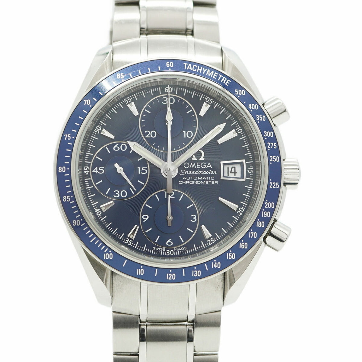 Pre-Owned Omega Speedmaster 3212.80 Blue Dial Men's Watch