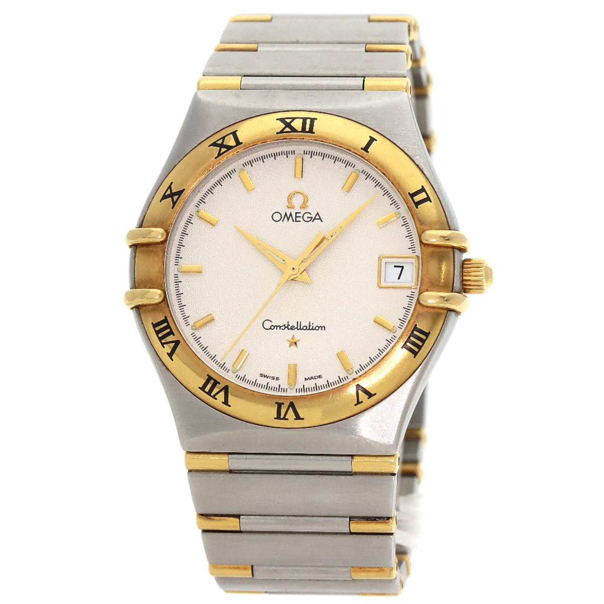 Pre-Owned OMEGA 1312.30 Constellation Watch Stainless Steel SSxK18YG Men's