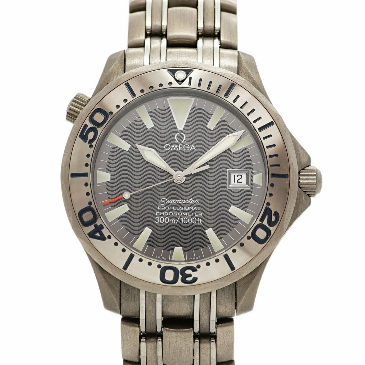 Pre-Owned Omega Seamaster 2232.30 Gray Dial Men's Watch
