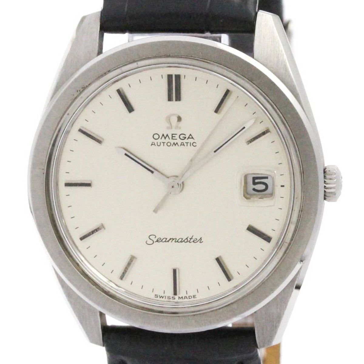 Pre-Owned OMEGA Seamaster Cal 564 Stainless Steel Automatic Mens Watch 168.022 Vintage