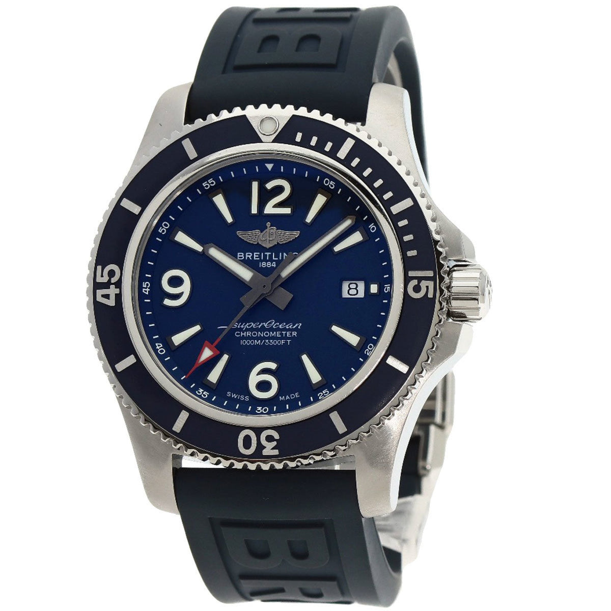 Montre Breitling Superocean 44 d'occasion pour homme, en acier inoxydable et caoutchouc, modèle A17367 