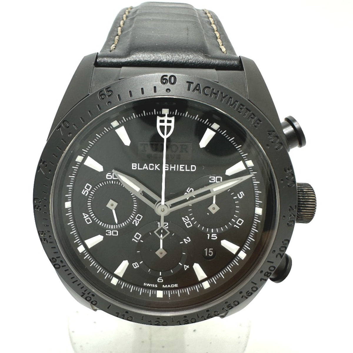 Pre-Owned Tudor 42000CN Automatic date Wristwatch Black