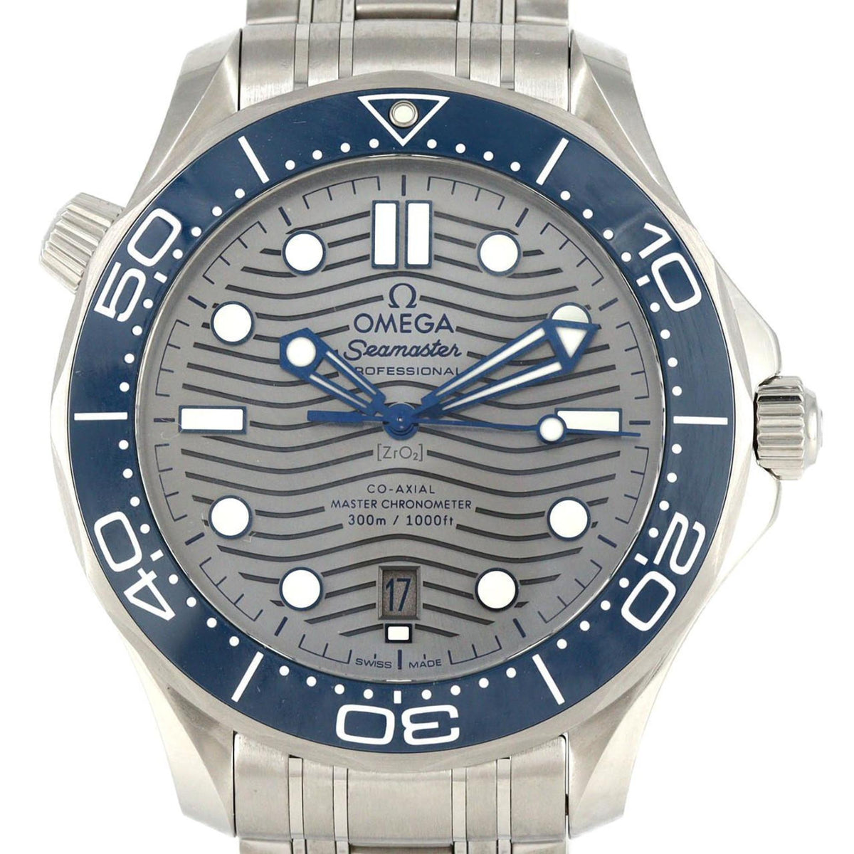 Pre-Owned Omega Seamaster Diver 300M 210.30.42.20.06.001 Stainless Steel Automatic Watch