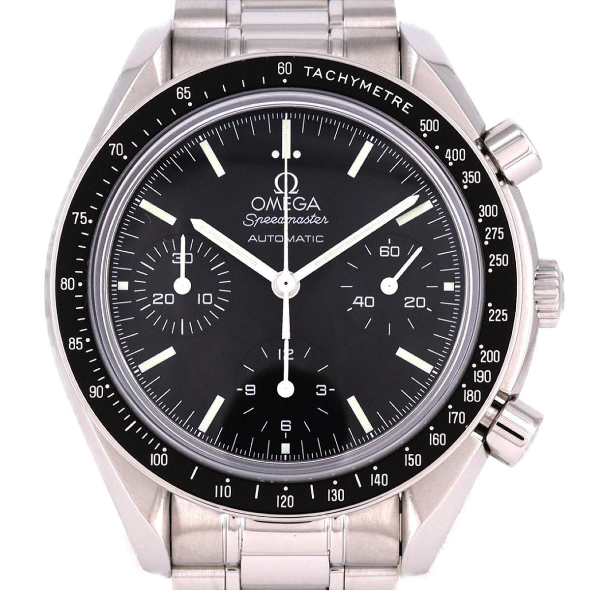Pre-Owned Omega Speedmaster 3539.50 SS Automatic Watch