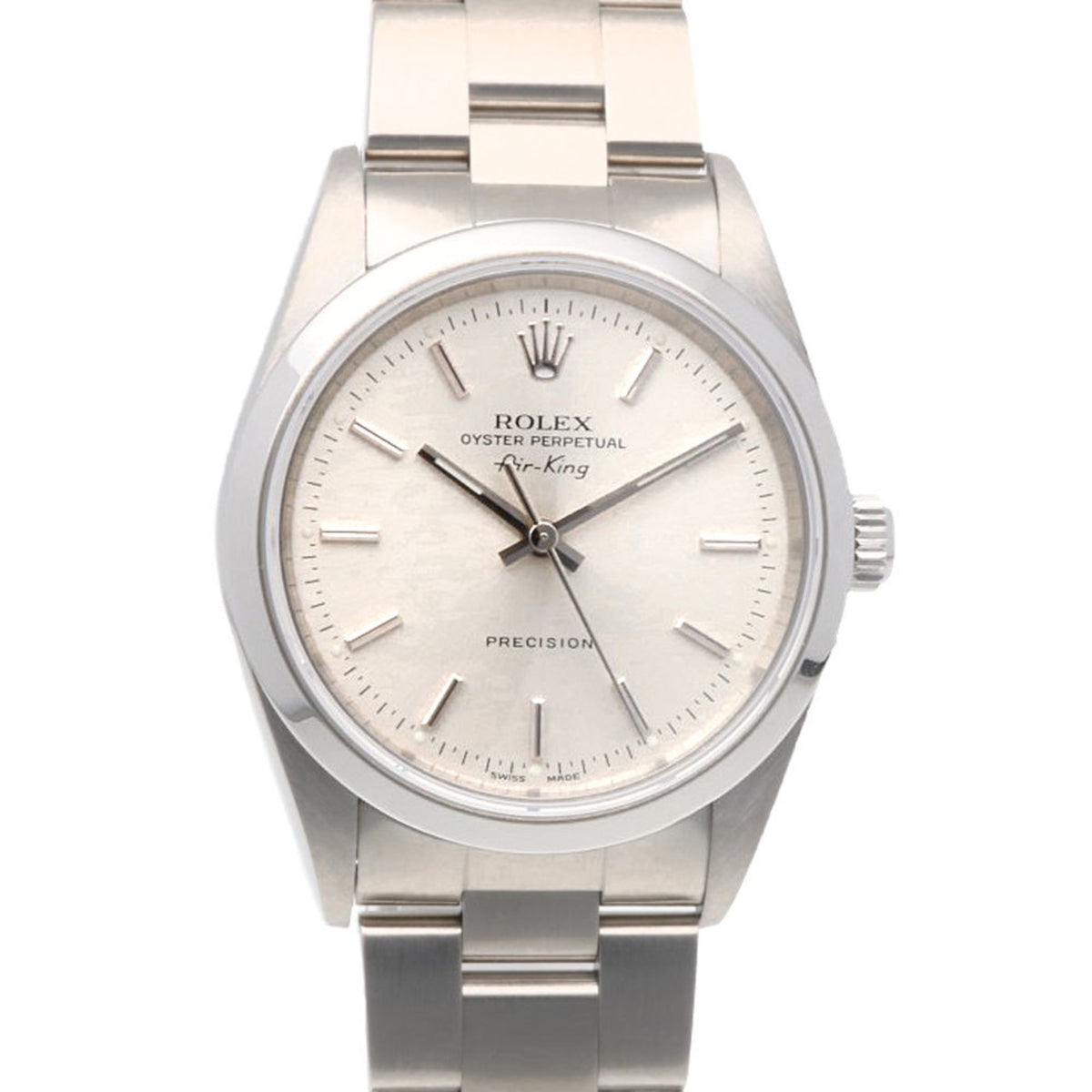 Pre-Owned Rolex Air-King Oyster Perpetual Watch, Stainless Steel 14000 Automatic Men's ROLEX P-Serial, 2000 Model