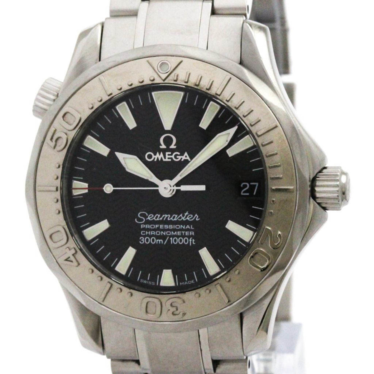 Pre-Owned OMEGA Seamaster Professional 300M Mid Size Watch 2236.50 Polished