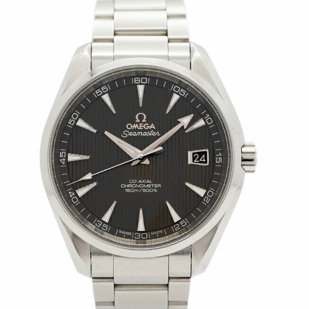 Pre-Owned Omega Seamaster 231.10.42.21.06.001 Gray Dial Men's Watch