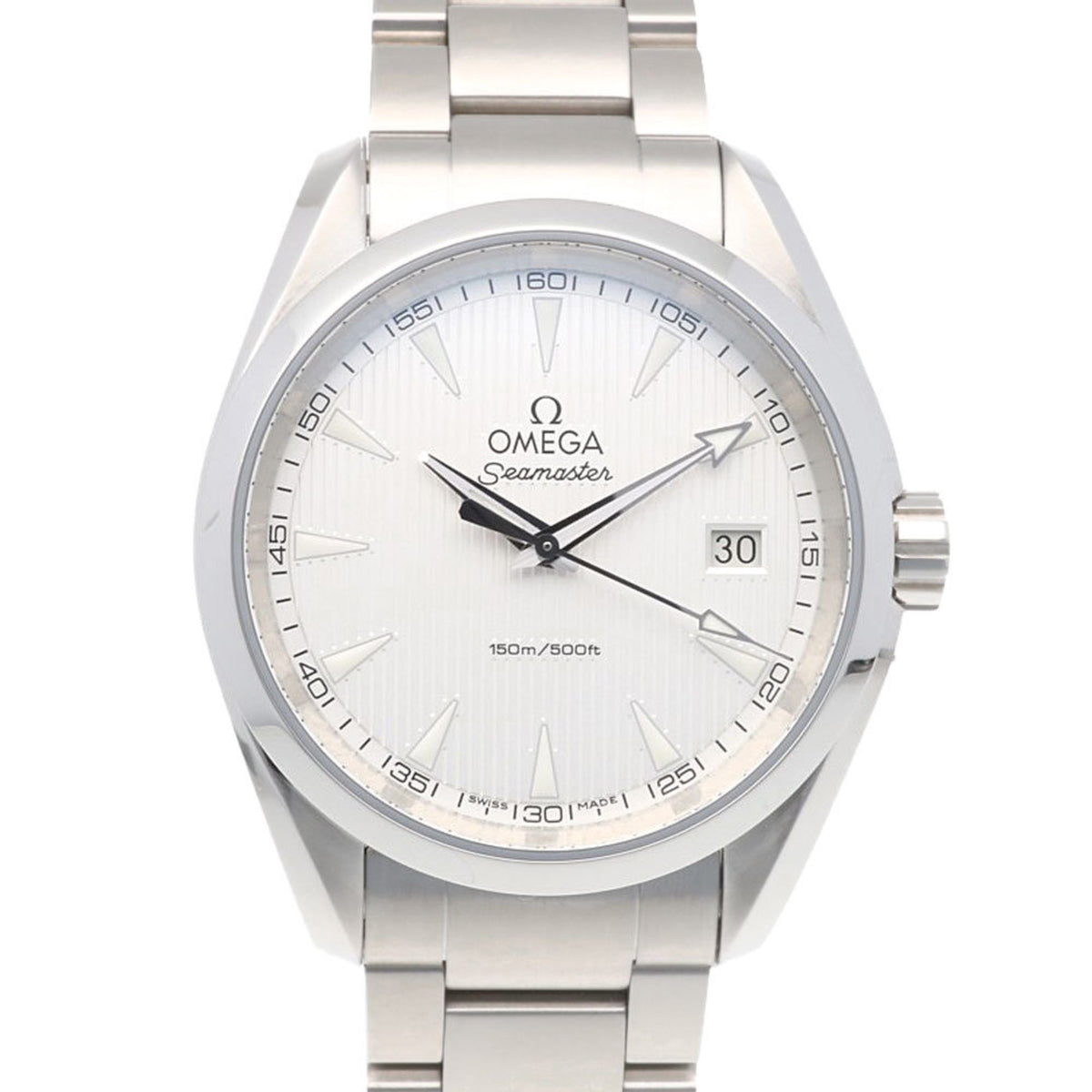 Pre-Owned OMEGA Seamaster Aqua Terra Watch Stainless Steel 23110396002001 Quartz Men's 150M