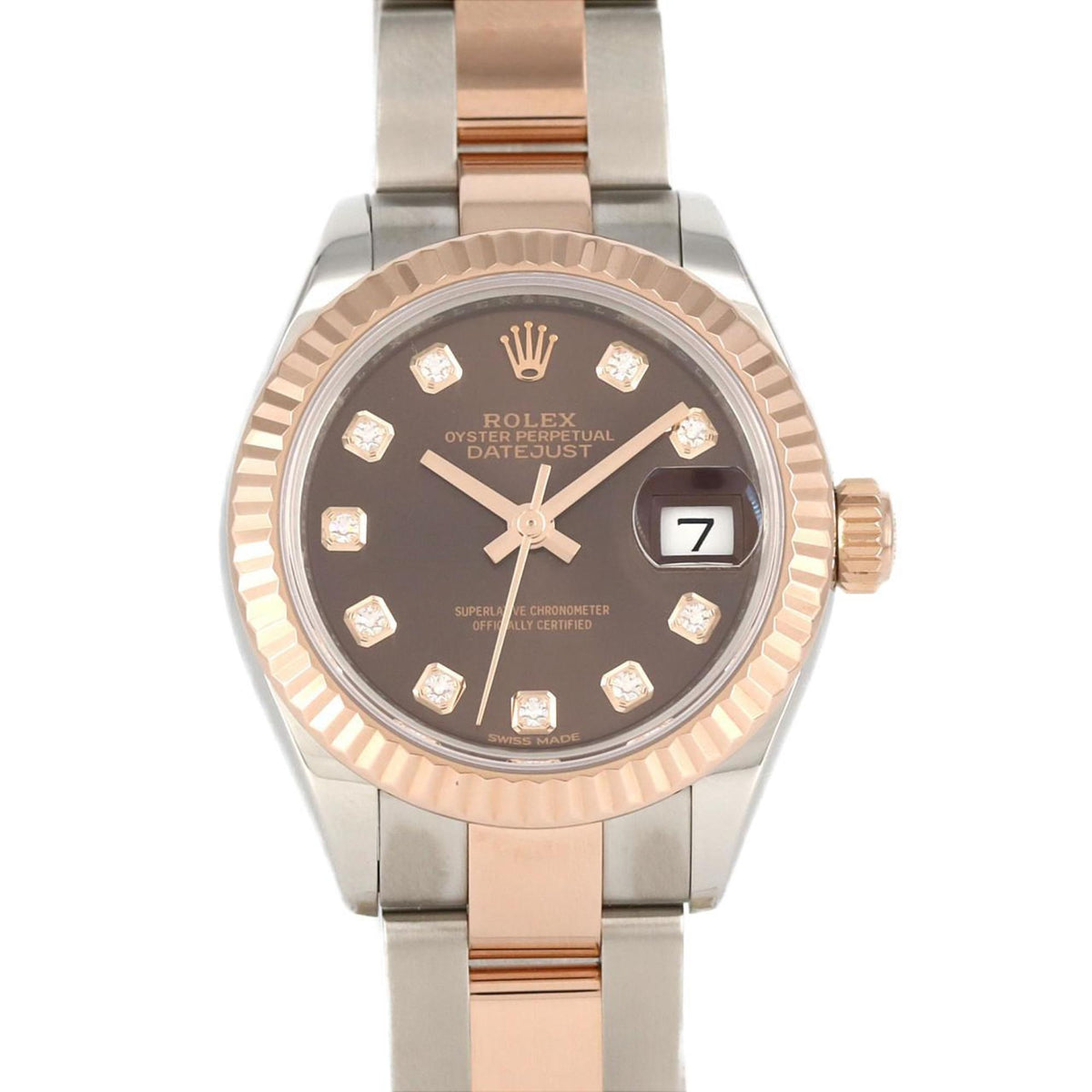 Pre-Owned Rolex Datejust 279171G?3 SSxPG Automatic Watch, Random Number