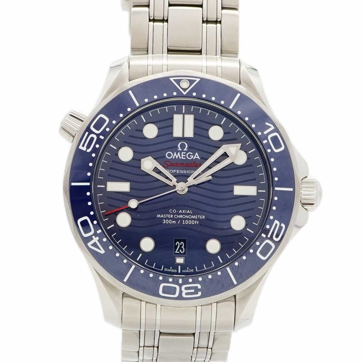 Pre-Owned Omega Seamaster 210.30.42.20.03.001 Blue Dial Men's Watch