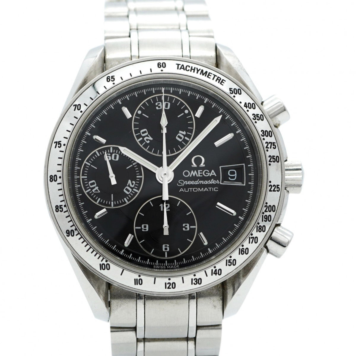 Pre-Owned Omega Speedmaster 3513.50 Black Dial Men's Watch