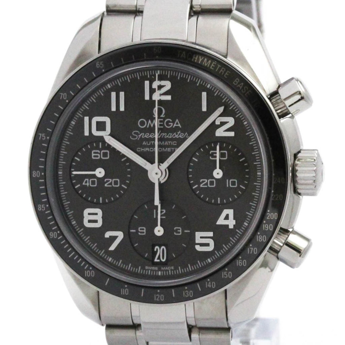 Pre-Owned OMEGA Speedmaster Date Automatic Watch 324.30.38.40.06.001 Polished