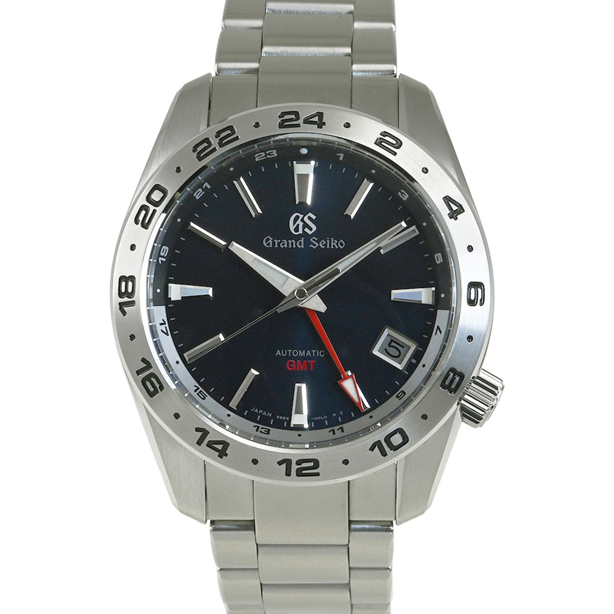 Pre-Owned SEIKO Grand Seiko Sports Collection 9S Mechanical GMT Watch SBGM245G