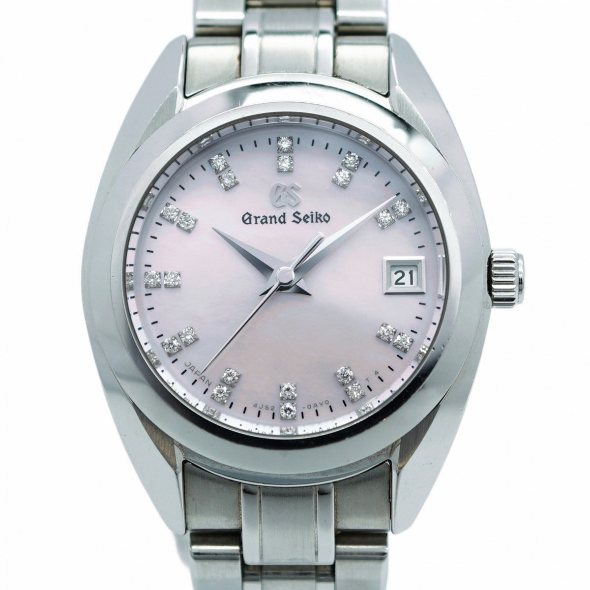 Montre Seiko Grand 4J52-0AC0 d'occasion à cadran rose pour femme 