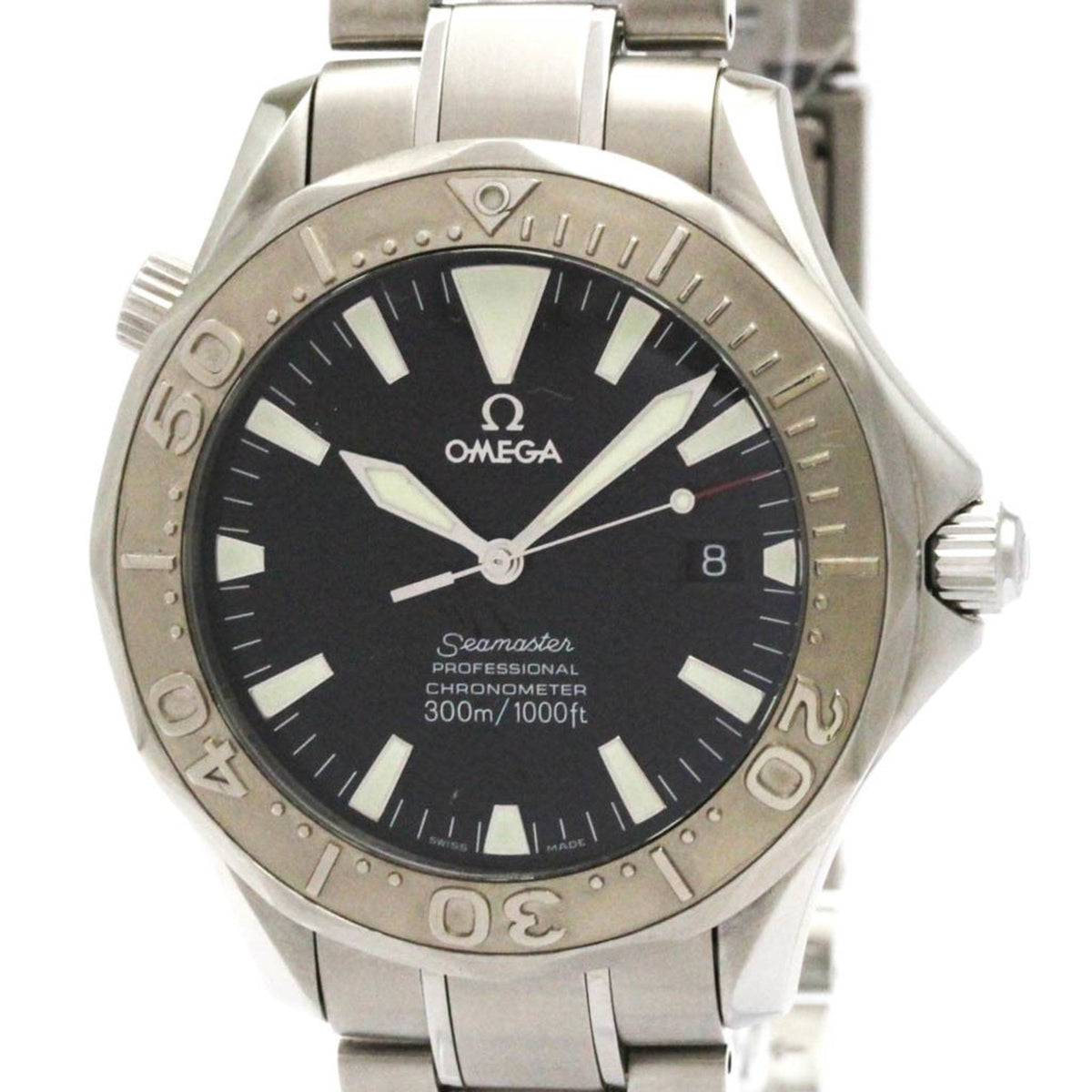 Pre-Owned OMEGA Seamaster Professional 300M Automatic Mens Watch 2230.50 Polished