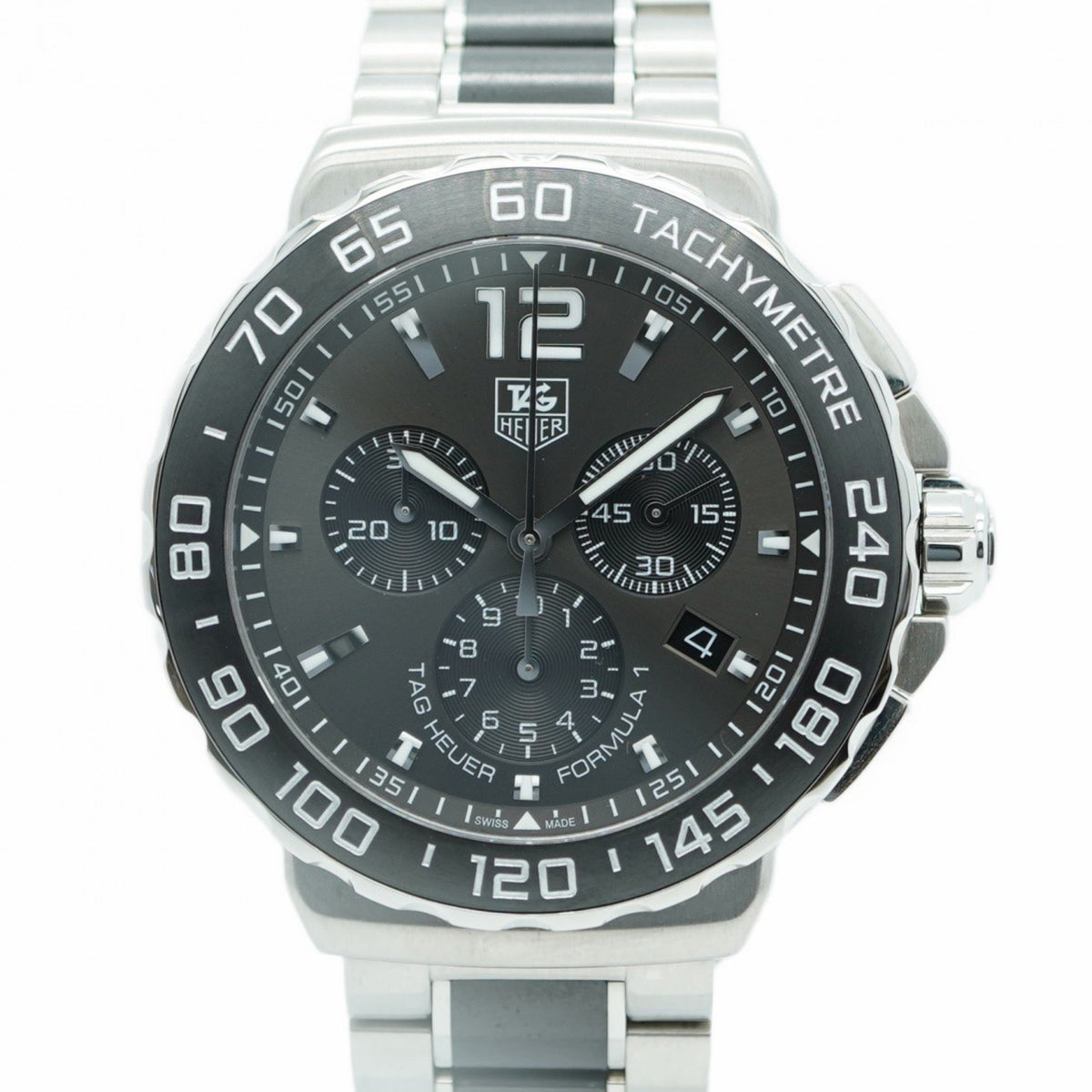 Pre-Owned TAG Heuer Formula 1 CAU1115 Men's Gray Dial Watch