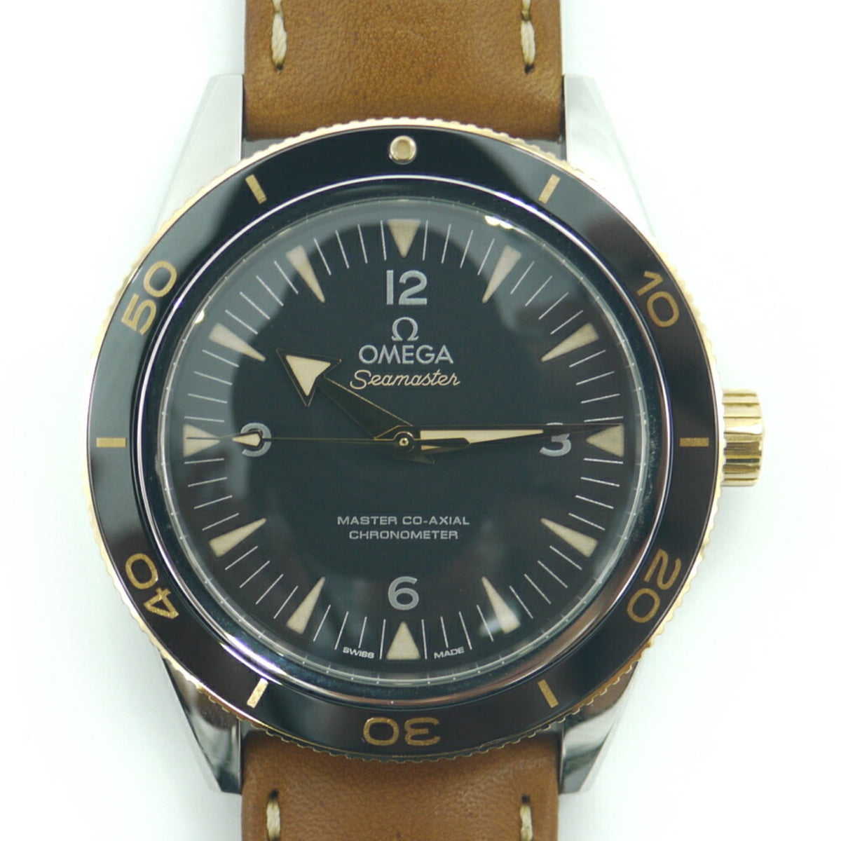 Pre-Owned OMEGA Seamaster DIVER 300 Co-Axial Master Chronometer 233.22.41.21.01.001 Diver's Watch Automatic Winding