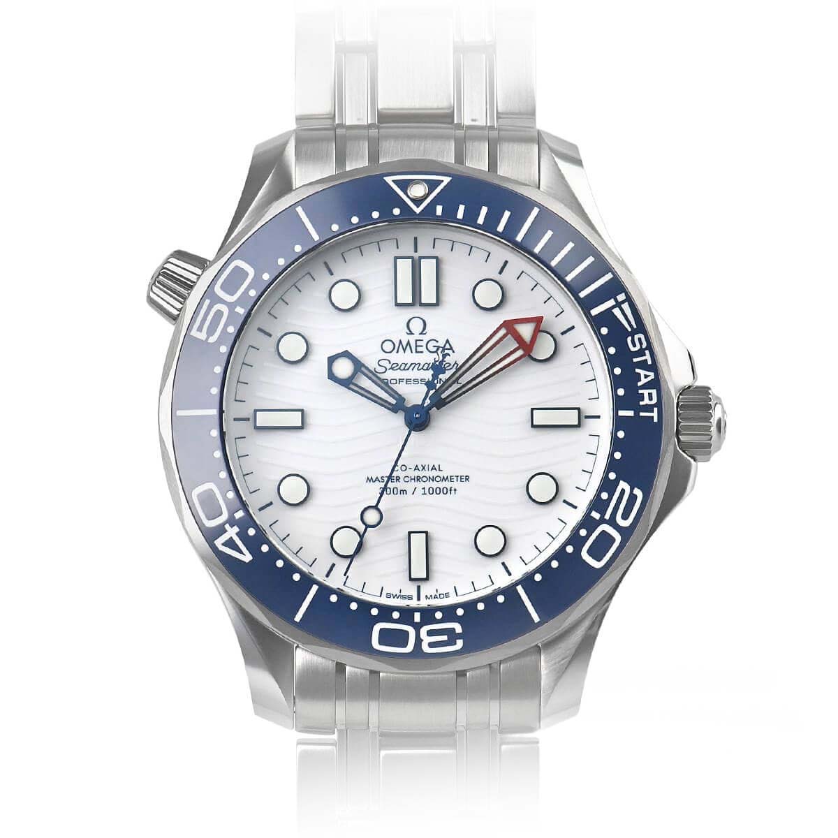 Seamaster Diver 300M 42.00 mm White Dial in Stainless Steel - 210.30.42.20.04.002