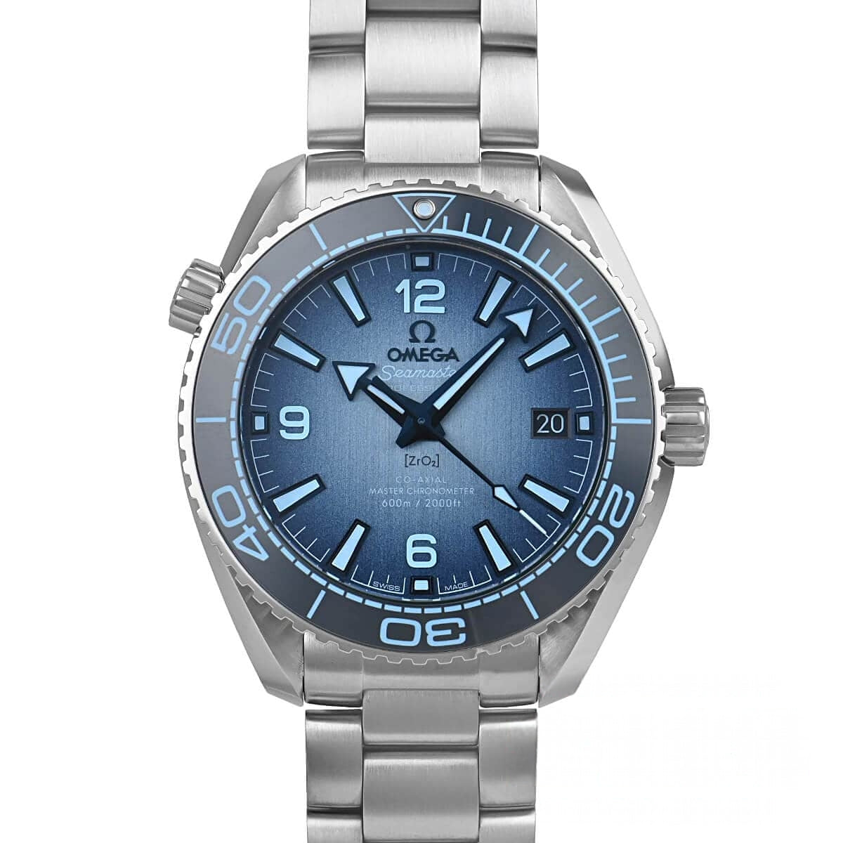 Seamaster Planet Ocean 39.50 mm Blue Dial in Stainless steel - 215.30.40.20.03.002