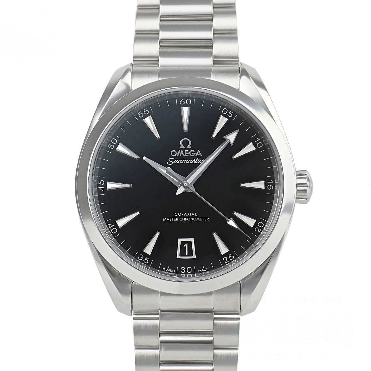 Aqua Terra 41.00 mm Black Dial in Stainless Steel - 220.10.41.21.01.002