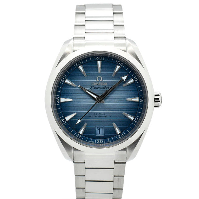 Aqua Terra 41.00 mm Blue Dial in Stainless Steel - 220.10.41.21.03.005