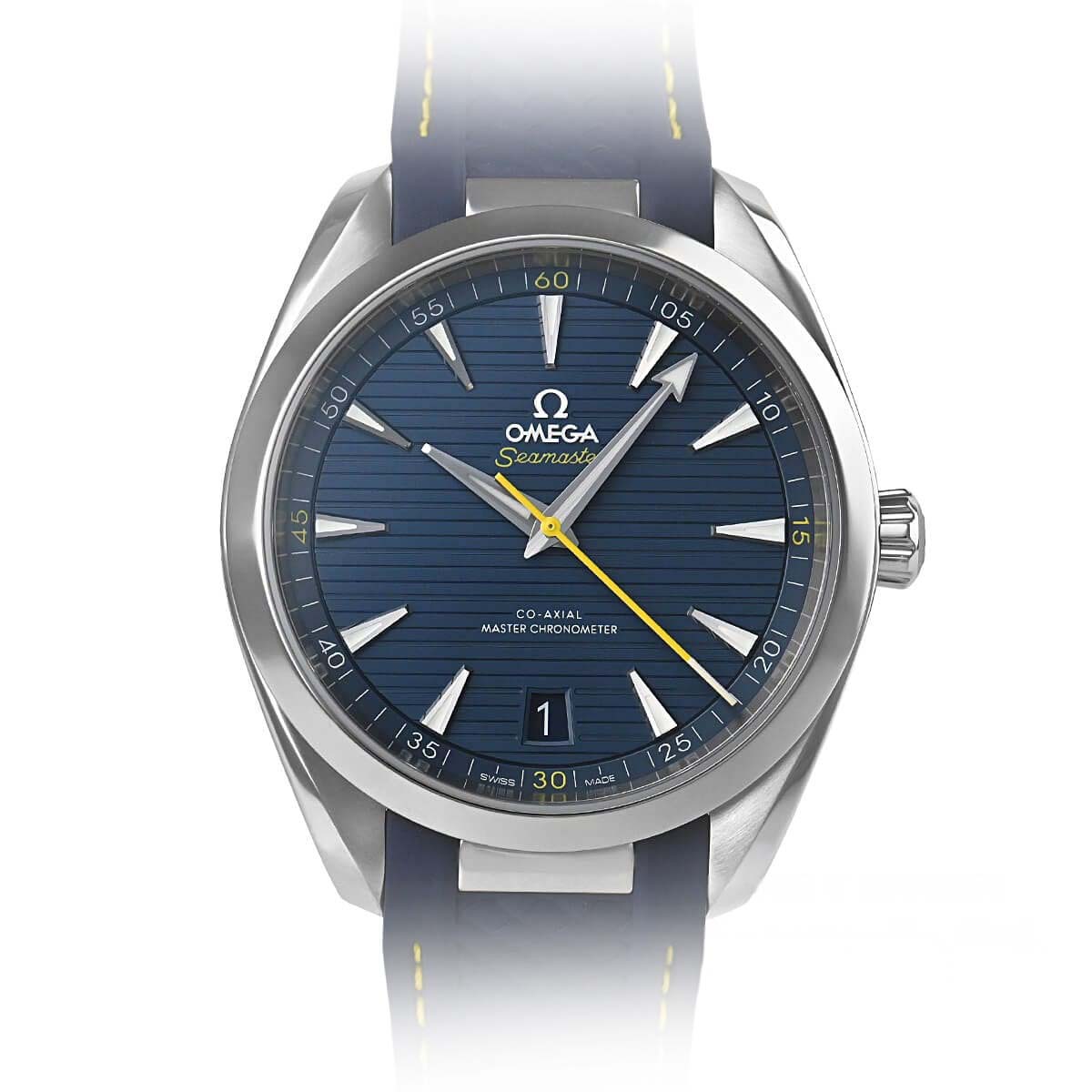 Aqua Terra 41.00 mm Blue Dial in Stainless Steel - 220.12.41.21.03.009