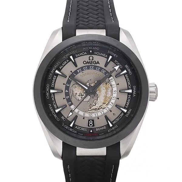 Aqua Terra 43.00 mm Grey Dial in Titanium - 220.92.43.22.99.001