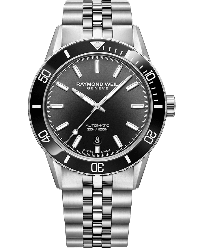 Freelancer Diver Automatic Black / Silver 42mm Men’s watch - 2775-ST1-20051