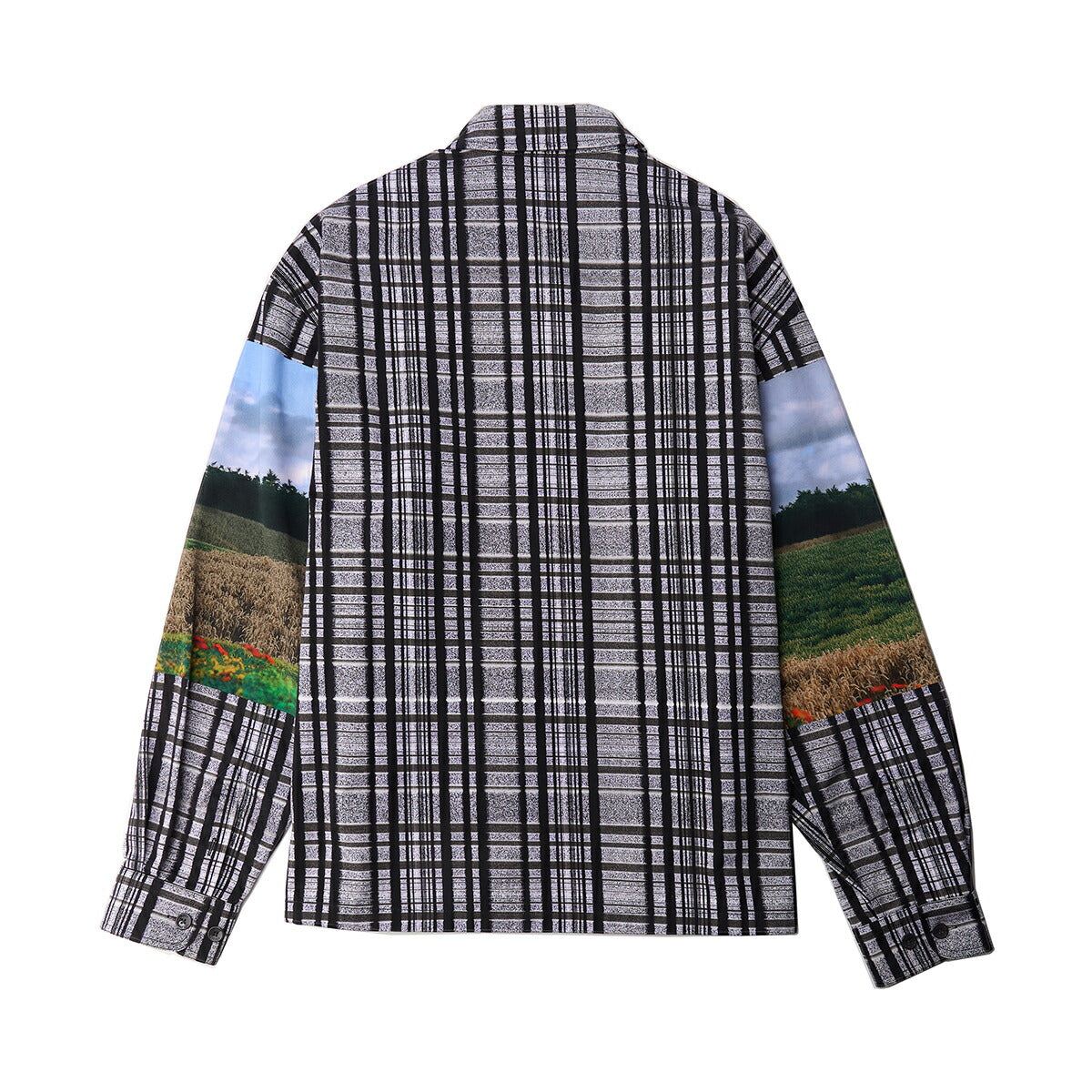 Pre-Owned Vuitton Shirt Jacket, Printed, Cotton, Multicolor, Gold-Tone Hardware, Pre-Owned