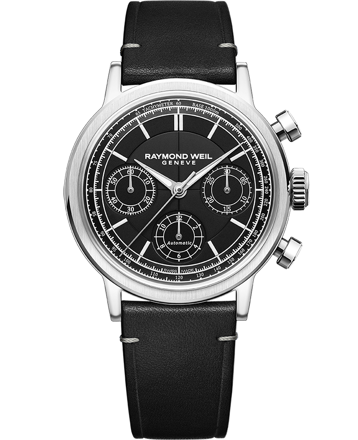 Millésime Chronograph Black 39.5mm Men’s watch - 7765-STC-20001