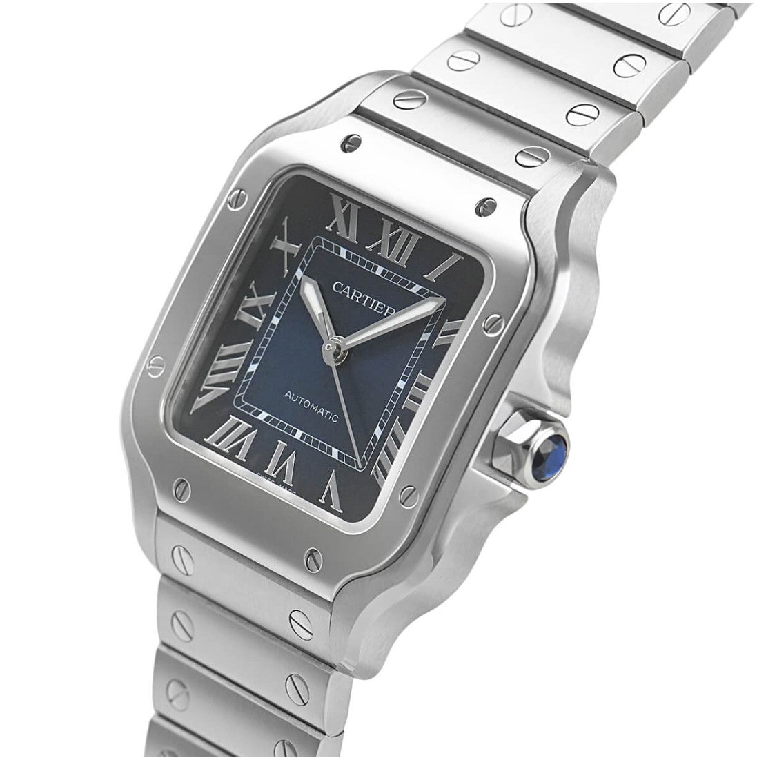 Santos Blue Dial in Stainless Steel WSSA0063