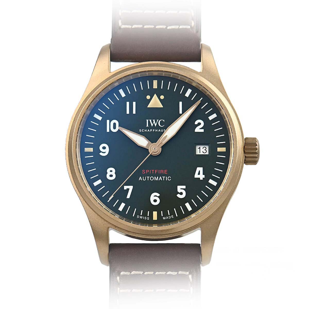 Pilot 39.00 mm Green Dial in Bronze - IW326806