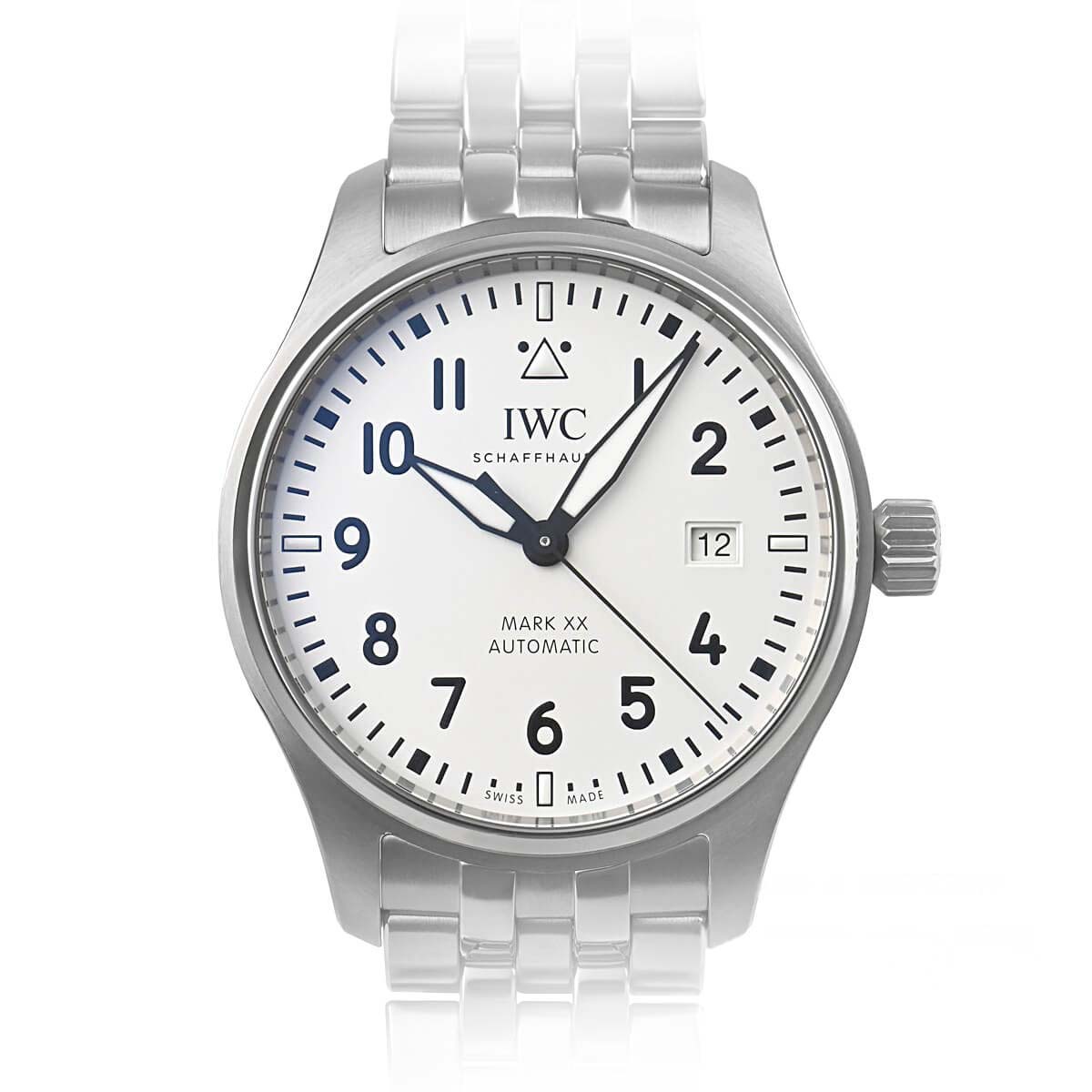 Pilot 40.00 mm White Dial in Stainless Steel - IW328208