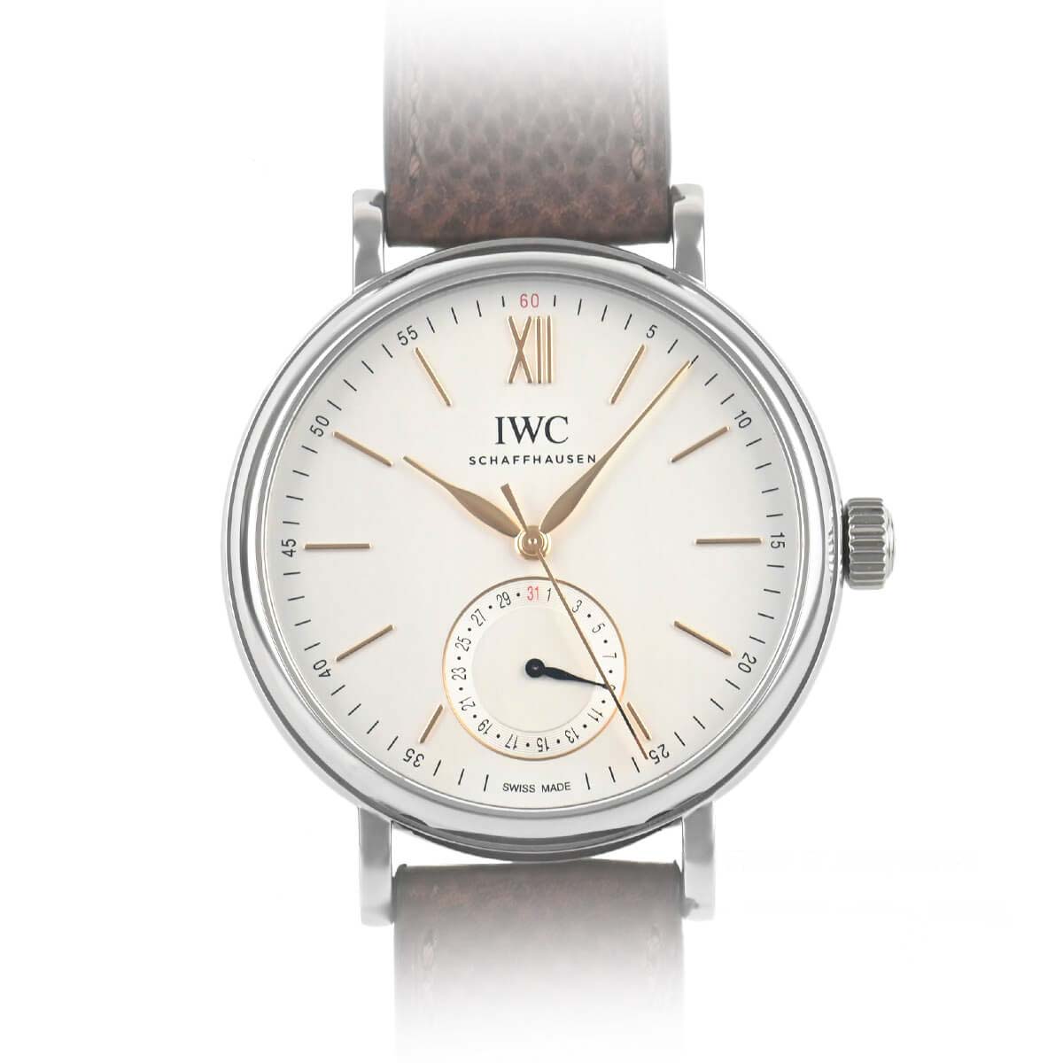 Portofino 39.00 mm Silver Dial in Stainless Steel - IW359201