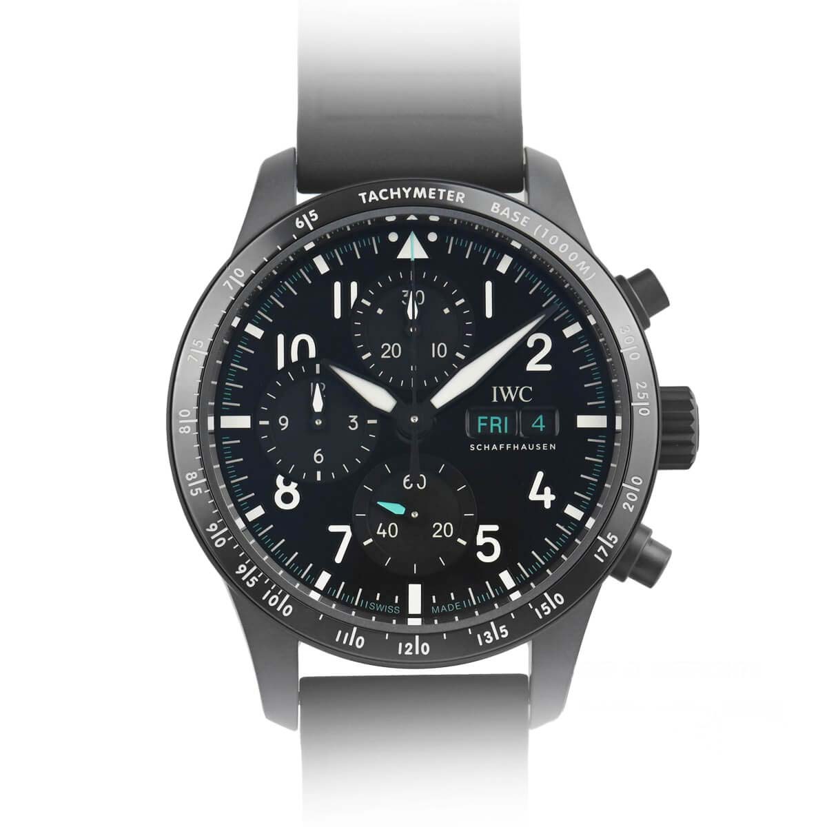 Pilot 42.50 mm Black Dial in Ceratanium - IW3883-06