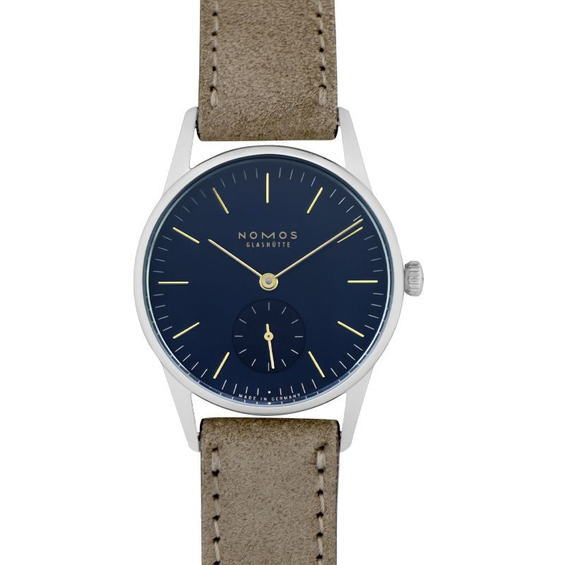 Orion 32.8 mm Blue Dial in Stainless Steel 329