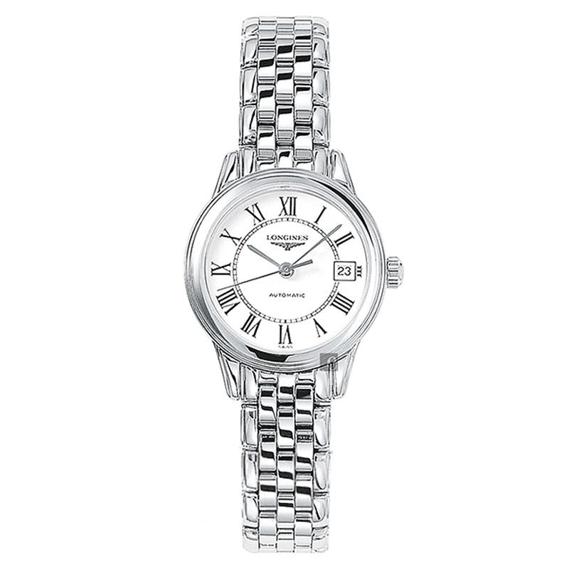 Flagship 26 mm White Dial in Stainless Steel L42744216