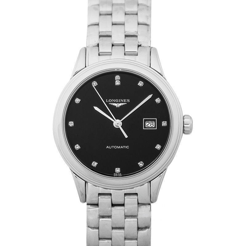 Flagship 30mm Black Dial in Stainless Steel L43744576
