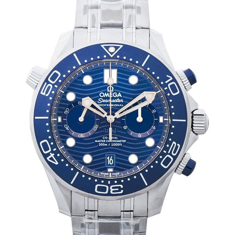 Seamaster 44 mm Blue Dial in Stainless Steel 210.30.44.51.03.001