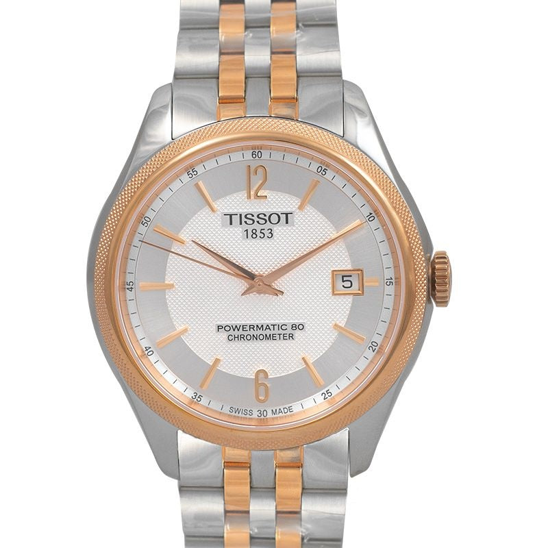 T-Classic 41 mm Silver Dial in Stainless Steel T108.408.22.037.01