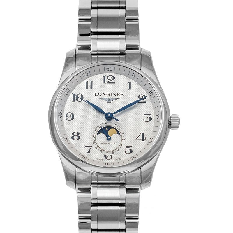 Montre Longines Master Collection 40 mm, cadran argenté, acier inoxydable L29094786