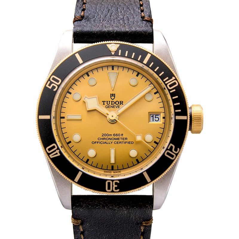Heritage Black Bay 41 mm Champagne Dial in Stainless Steel 79733N-0003