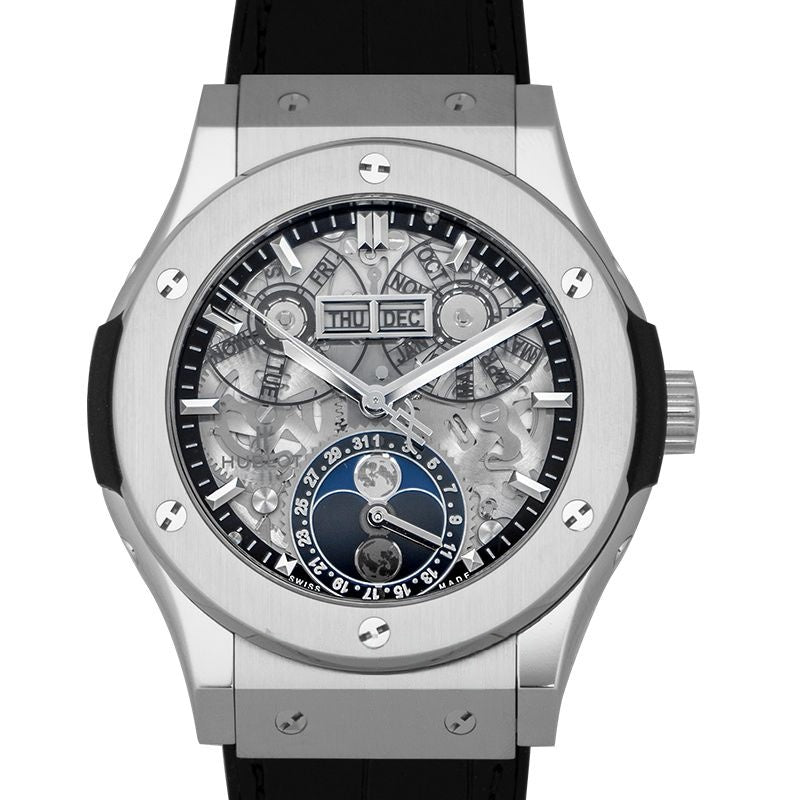 Classic Fusion 42 mm Skeleton Dial in Titanium 547.NX.0170.LR