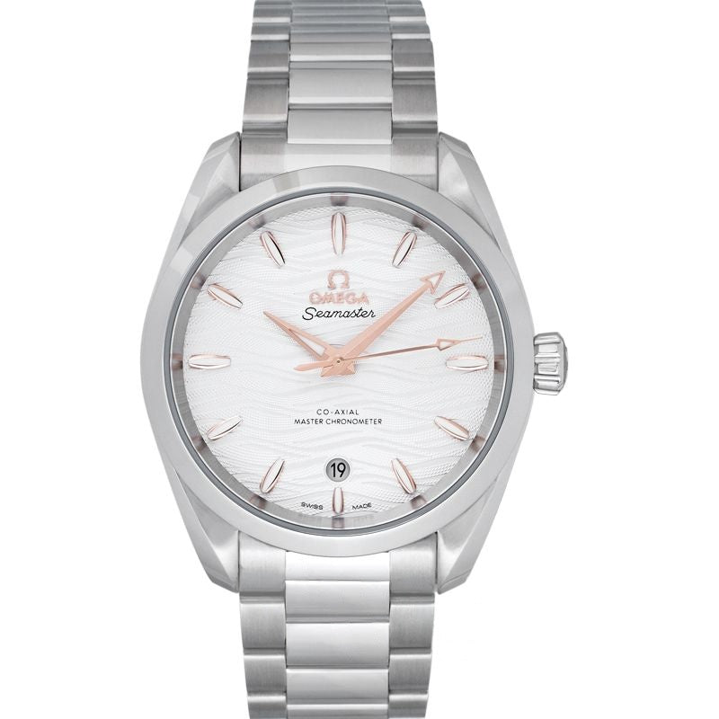 Seamaster 38 mm Silver Dial in Stainless Steel 220.10.38.20.02.002