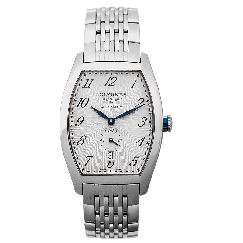 Longines evidenza 33.1 mm Silver Dial in Stainless Steel L26424736